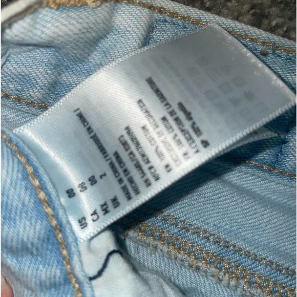 American Eagle Jean Shorts size 00 - Picture 4 of 5